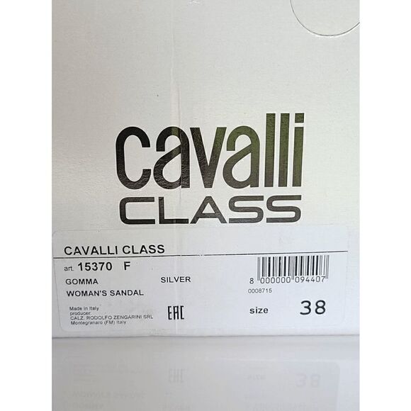 CAVALLI CLASS Women’s Comfort Pool White Logo Slides NEW WITH BOX MSRP $195 - Picture 10 of 12